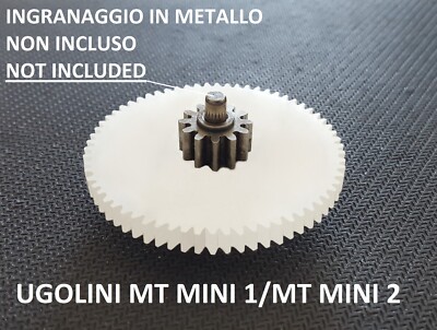 Second Gear For Ugolini Granulator Motor Reducer MT MINI 1 / MT MINI 2