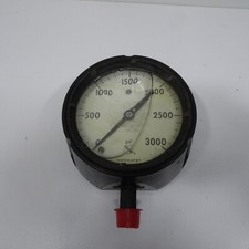 Ashcroft Maxisafe PSIG Pressure Gauge 0-3000 PSI