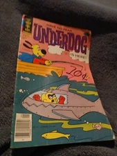 UNDERDOG  #19, GOLD KEY COMICS June 1978 bronze age cartoon newstand variant
