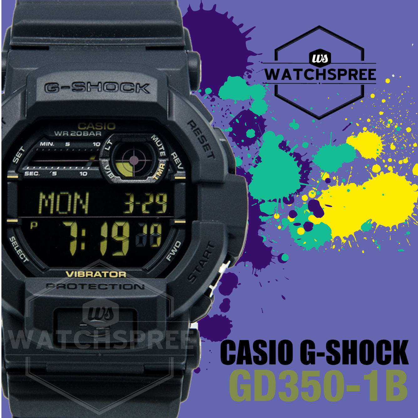 g shock vibration