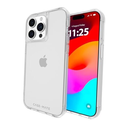 Tough iPhone 15 Pro Max Case - Clear [12ft Drop Tough Clear Non-MagSafe