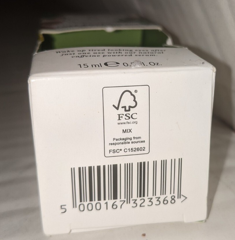 Botanics Pure Botanicals 3 Caffeine Concentrated Eye Serum 0.5 fl oz