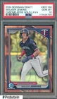 2024 Bowman Draft Chrome Rose Gold Lava Walker Jenkins Twins 7/10 PSA 10