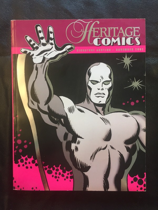 Silver Surfer - Heritage Comics Signature Auction Catalog w CD November 2001