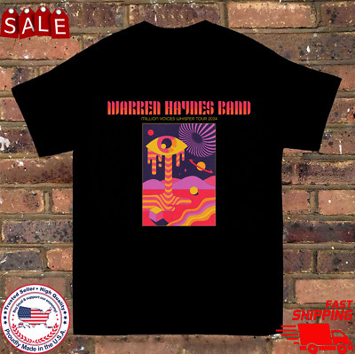 The Warren Haynes Band Million Voices Whisper 2024 T Shirt Full Size S-5XL ET492