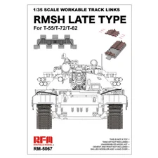 RYEFIELD RM5067 1/35 SCALE WORKABLE TRACK LINKSRMSH LATE TYPEForT-55/T-72/T-62