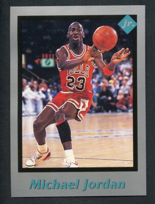 1991 Tuff Stuff Jr. #25 Micheal Jordan Air Chicago Bulls Card