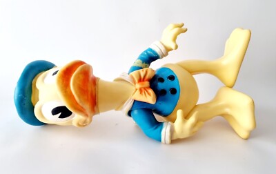 Lot De 3 Figurines Lenci Vintage - Années 50-60, Dont Donald Duck, Fabrication Italienne