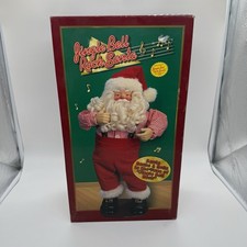 Vintage Jingle Bell Rock Santa Claus 4th Edition #4 Animated Dancing 1998