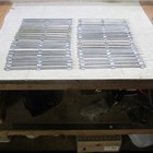 O27 track. 26 pieces, 8 curved and 18 straits. Silver ties. Not Lionel. — photo 1