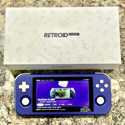 Retroid Pocket 3+ Plus + 128GB Card, Custom Loaded Ready To Play Gaming Handheld