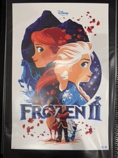 TOM WHALEN - DISNEY FROZEN 2 - 2020 MOVIE SCREENPRINT  - X/370