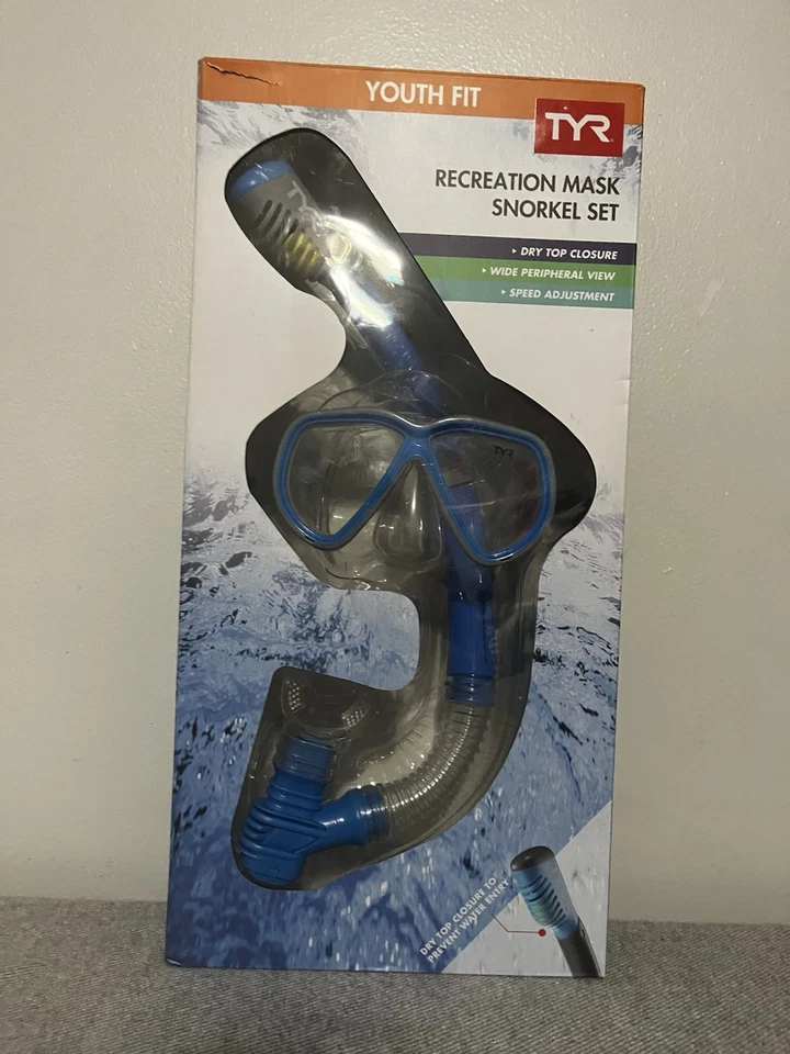 Набор маски для сноркелинга TYR Youth Fit - Изображение 2 из 3