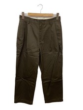 WACKO MARIA 2 Tucks Bottom M Cotton KHK