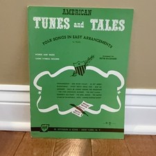 M. Witmark & Sons American Tunes and Tales Sheet Music Piano Folk Songs Original