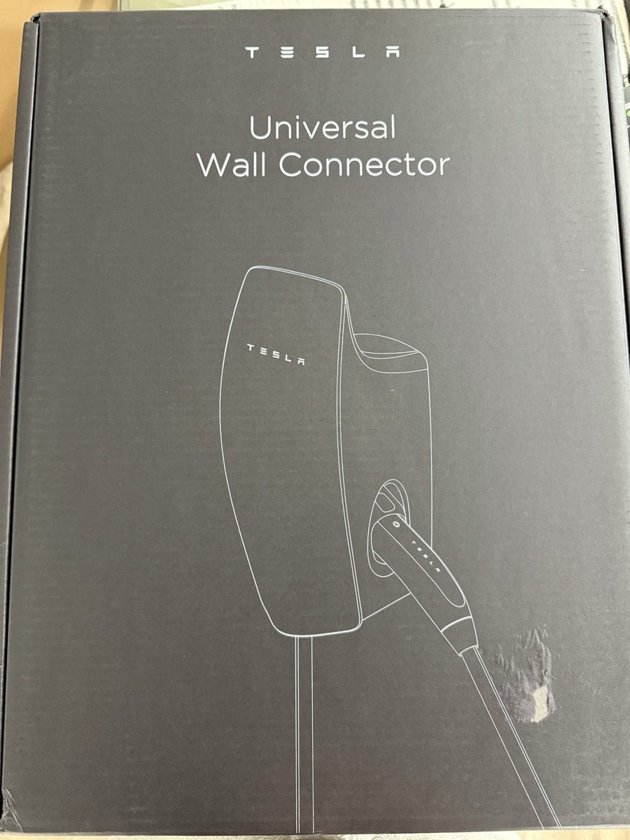Tesla Universal Wall Connector Charger 1734411-02-E 48A w/24