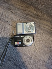 Lot of 2 Digital Camera Sony Cyber Shot DSC-S2100 Olympus FE-20- For Parts-