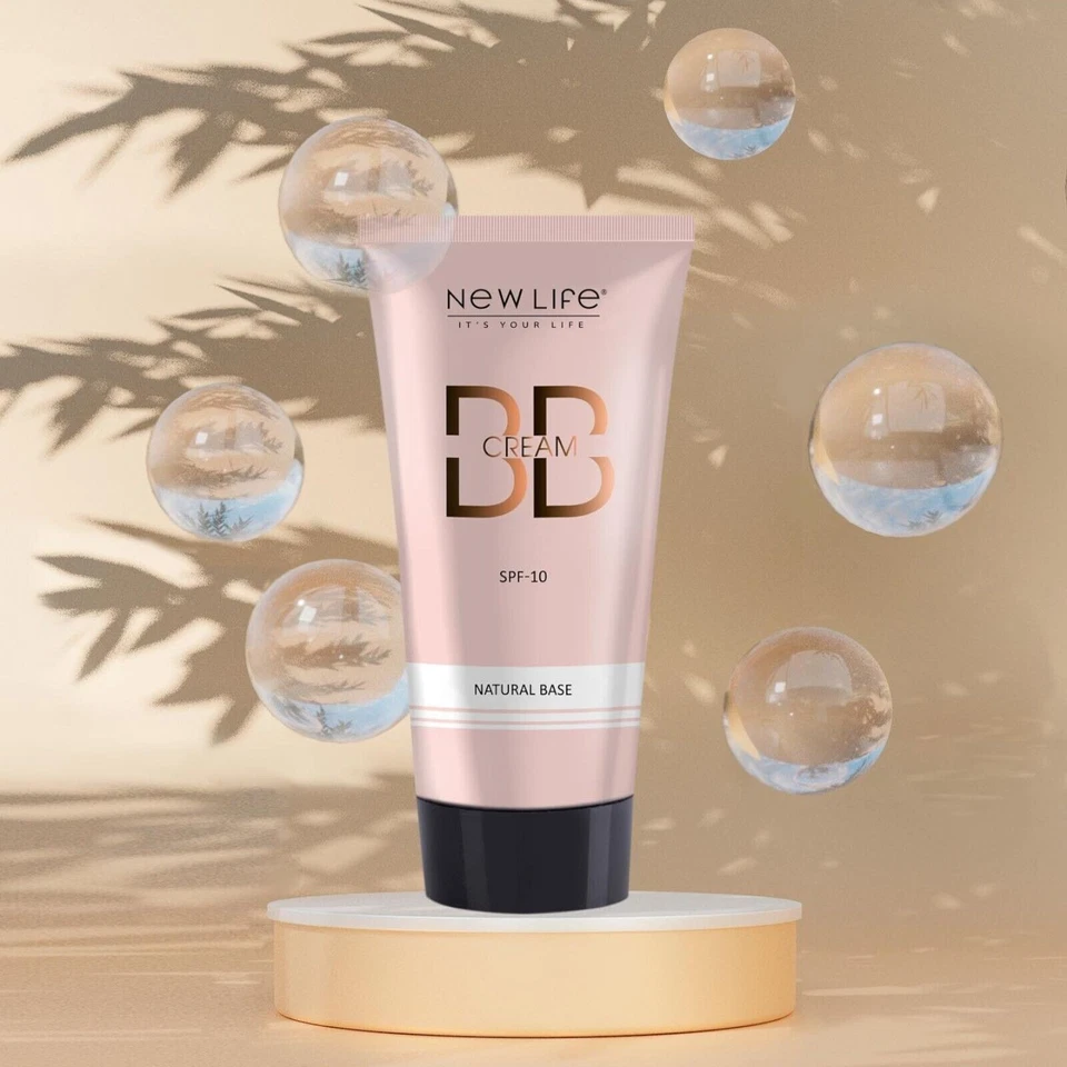 BB Cream Cosmetic Natural Beige verleiht der Haut einen ebenmäßigen Ton,... - Bild 3 von 4