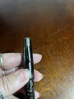 Vtg Parker Vacumatic Silver Pearl Striped Triple Rings Celluloid Fountain Pen. — photo 3