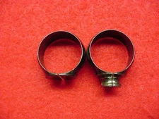 Buehler- 1"- Split Rings- Solid Band- Low Height- Scope Rings - Nice !! (B)