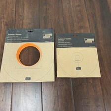 Schluter KERDI Pipe Seal 3/4  and Mixing Valve Seal 4-1/2" Pair