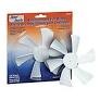 Ventmate 65485 White 6'' Replacement Fan Blade for Ventline/Jensen