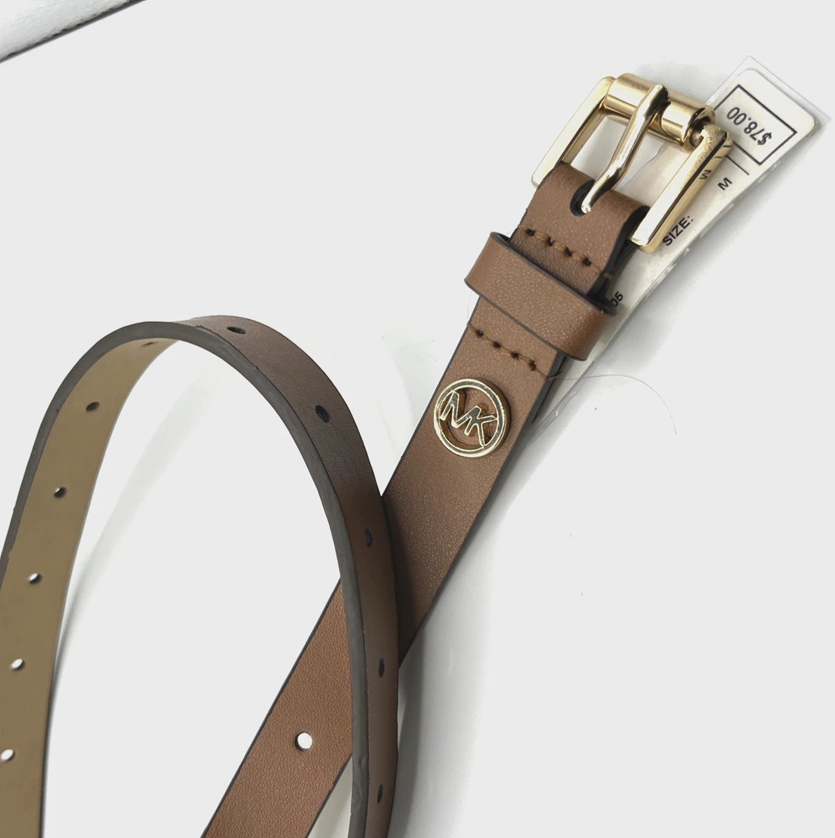 Michael Kors Brown Skinny Belts for Women for sale | eBay display picture 2