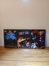 Fright Night (DVD 1985) + They Live DVD 1988 & Wolfen Bad Moon Coma & Body Snatc