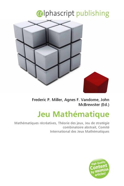 Frederic P. Miller (U. A.) | Jeu MathéMatique | Taschenbuch | FranzöSisch (2026)-image