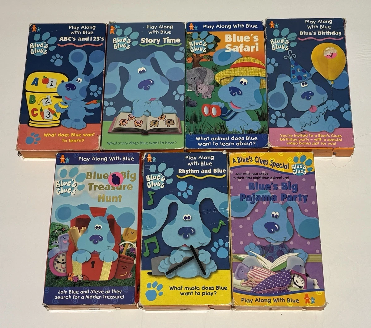 Preços baixos em Animação e animê Blue's Clues Fitas VHS | eBay