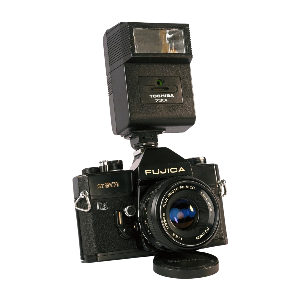 ST801 Fujica 55mm FUJICA Film 35mm Camera Lens EBC f⁄1.8 FUJINON