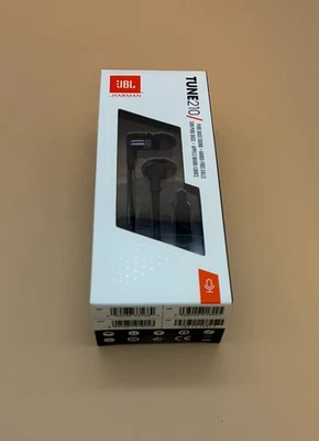 JBL Harman Tune 210 Kopfhörer In-Ear-Kopfhörer Schwarz In Ear Pure Bass Sound