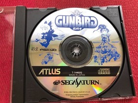 Sega Saturn Gunbird Atlus Psikyo Shmup Shooter Arcade Port Japan NTSC-J