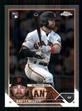 2023 Topps Chrome Update #USC214 Brett Wisely RC San Francisco Giants 62087