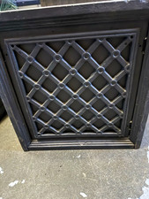 Black Square Cast Iron Planter - 15 Inches
