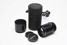 Pentax Super MC Takumar 135mm f3.5 M42 Mount lens, case, hood, caps, Mint