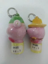 Rare Item Kirby'S Dream Land Flocky Doll Keychain Nagasakiya Nintendo 1993 jp
