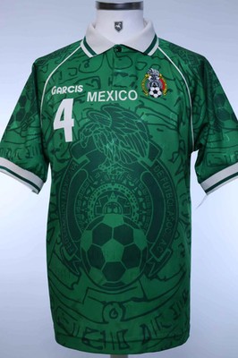 Original Authentic Mexico 1999 R.Marquez #4 Home Shirt - L