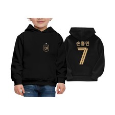 Son Heung-min 7 LAFC Jersey Player Korean Name  Number Hoodie for Youth Fans