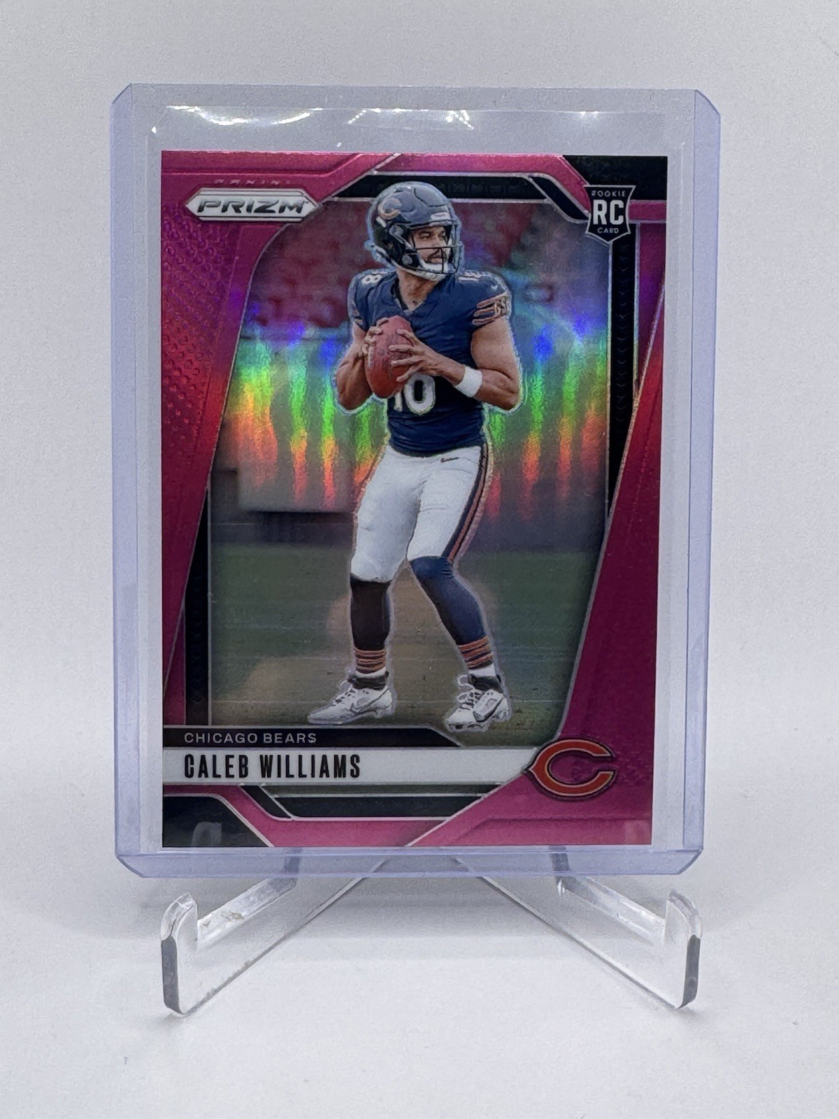 Caleb Williams 2024 Prizm Pink #301 Rookie RC
