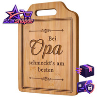 Graviertes Bambus Schneidebrett Geschenk FüR Opa Geburtstag Weihnachten