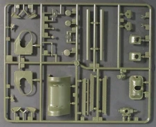 Asuka Models 1/35th Scale M4A2 Sherman DV - Parts Tree J from Kit No. AS-002