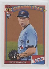 2021 Topps Archives 1991 Topps Bazooka Shining Stars Nate Pearson #91BZ-15 0sp3
