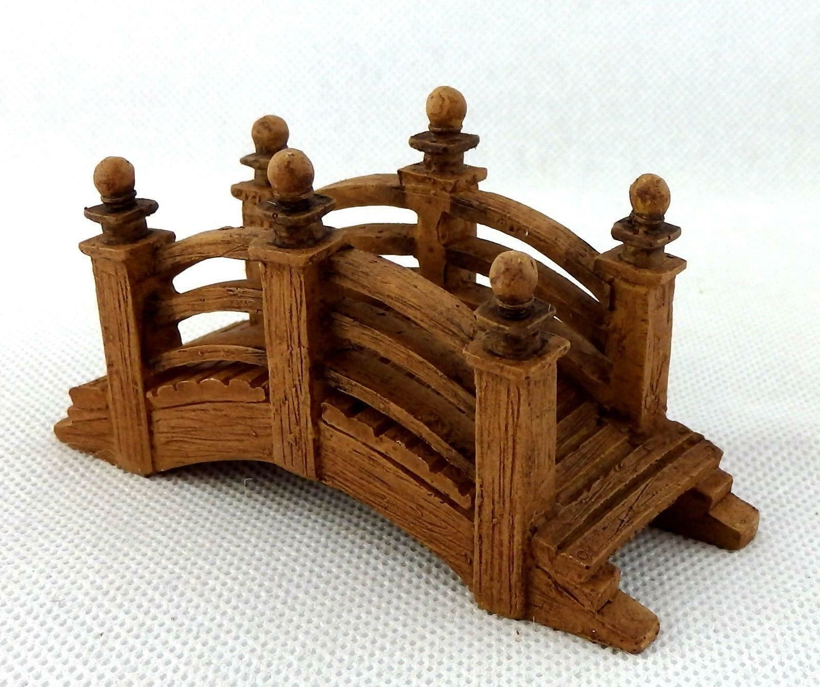 Dolls House Fieldstone Bridge Miniature Garden Structure 1:24 Scale