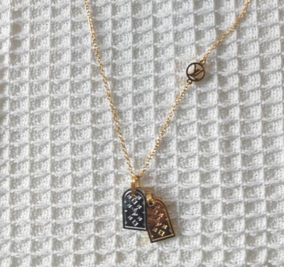 LOUIS VUITTON ナノグラム ペンダントM63141シルバーゴールド 楽天市場】ルイヴィトン LOUIS VUITTON ネックレス ペンダント
