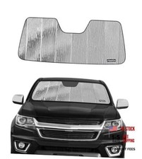 Windshield Sunshade for Chevy/GMC 2015-2022 Colorado/Canyon silver-astraguard