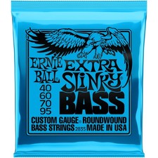 Ernie Ball EB2835 Nickel Wound 40-95 Extra Sl...