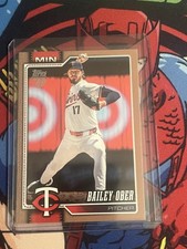 Topps 2026 Series 1 Bailey Ober Minnesota Twins Gold Serial #31 /2026
