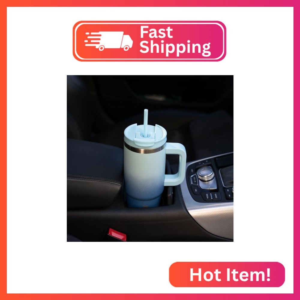 BJPKPK 30 oz Insulated Tumbler With Lid And Straw Stainless Steel Tumblers Cup W