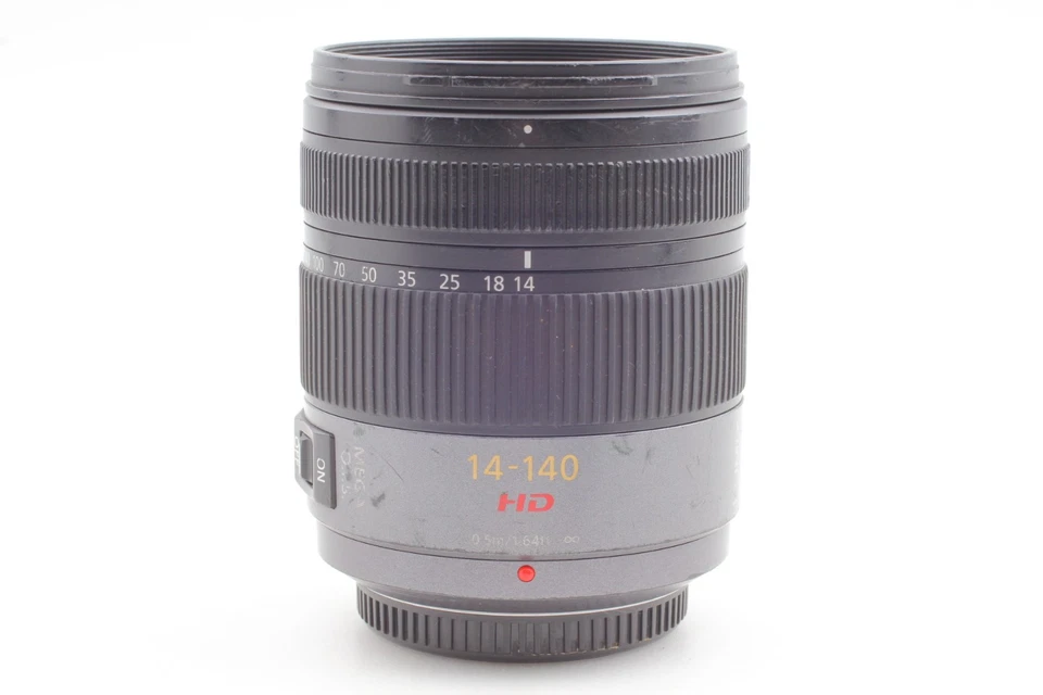 【Exc+5】 Panasonic LUMIX G VARIO 14-140mm f/4-5.8 ASPH. MEGA O.I.S. Lens Japan - Image 2 of 4